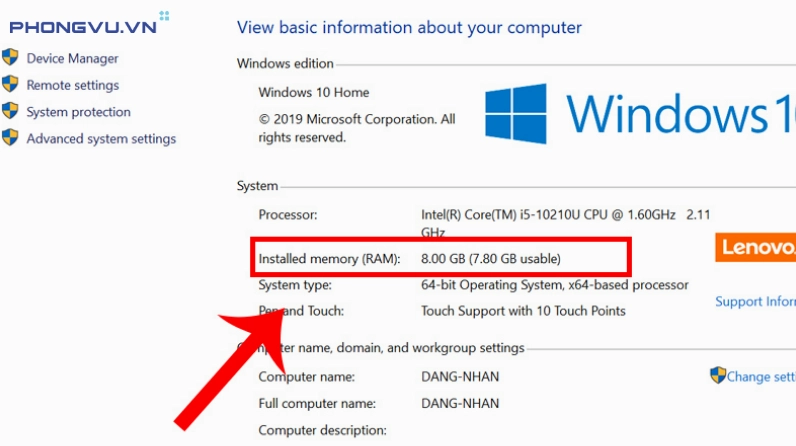 Hướng dẫn chi tiết cách làm giảm lag laptop chạy mượt mà như mới 4 Để khắc phục tình trạng laptop bị chậm hãy nâng cấp RAM máy