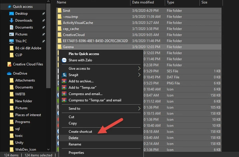 Dọn các file rác, không dùng trên máy để tăng tốc win 10