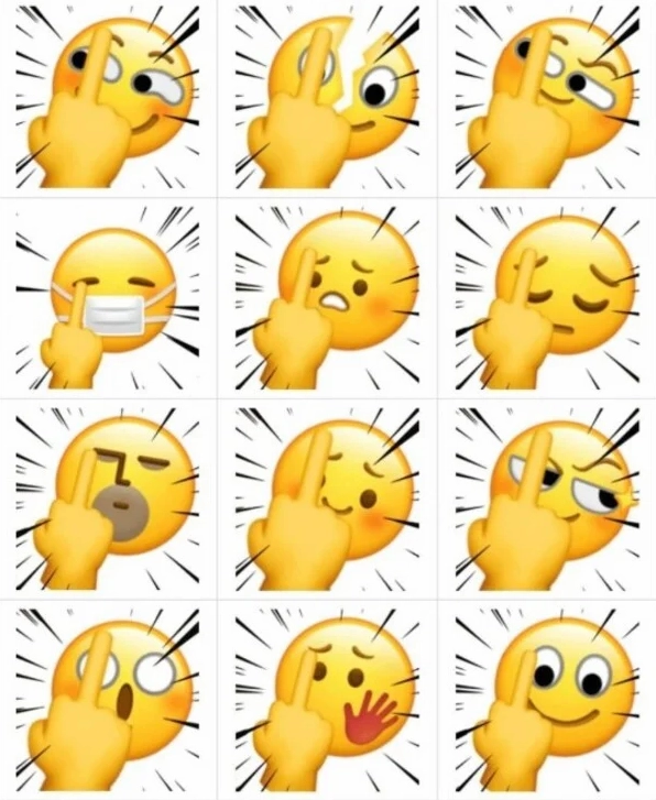 Emoji khinh bỉ meme được thiết kế lại vô cùng đáng yêu