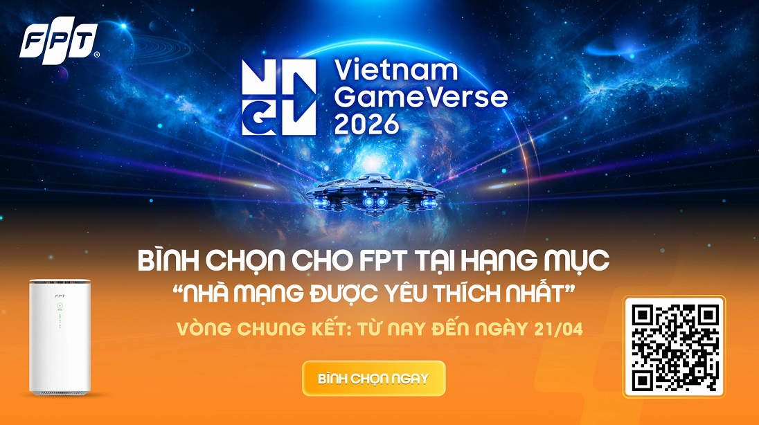 FPT dẫn đầu “Nhà mạng được yêu thích nhất” tại Vietnam Game Awards 2026, cuộc đua vẫn đang tiếp diễn
