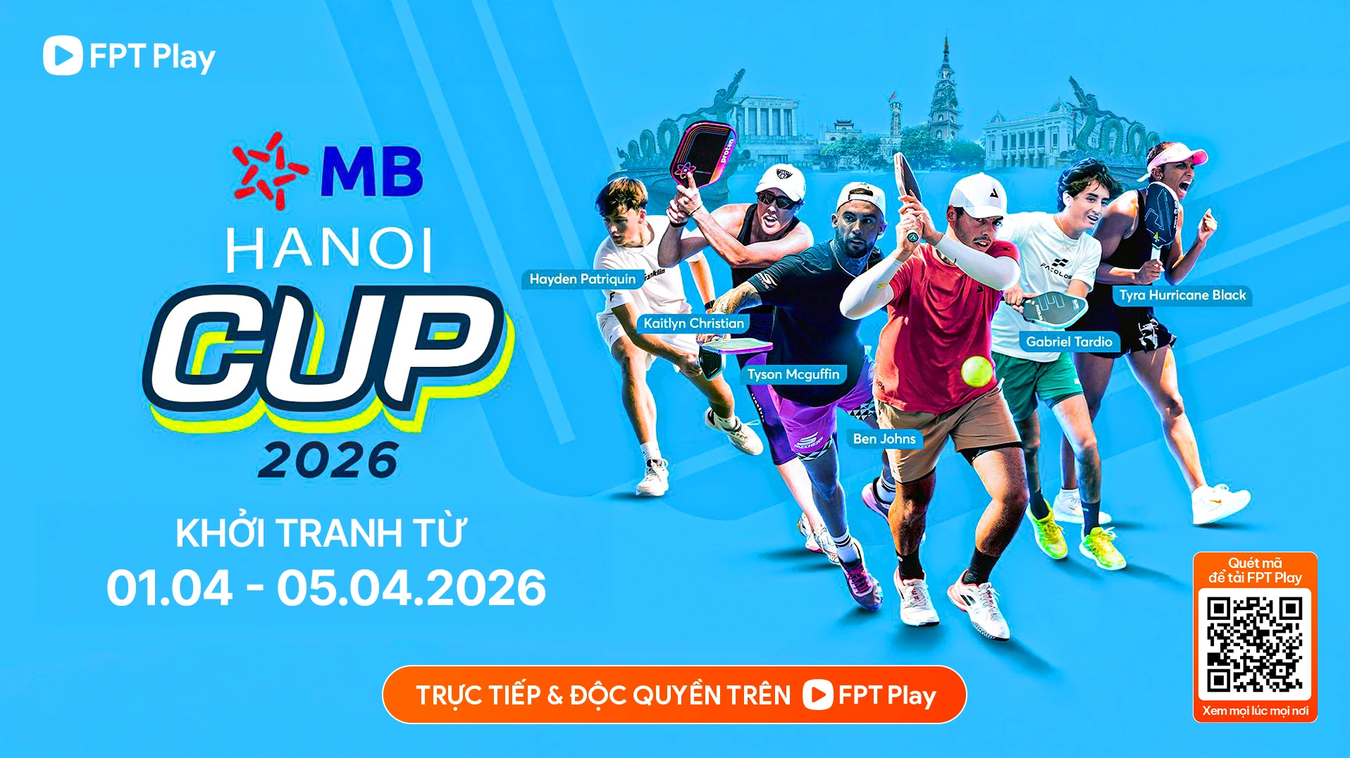 FPT Play độc quyền sản xuất và phát sóng giải PPA Asia 1000 tại Hà Nội