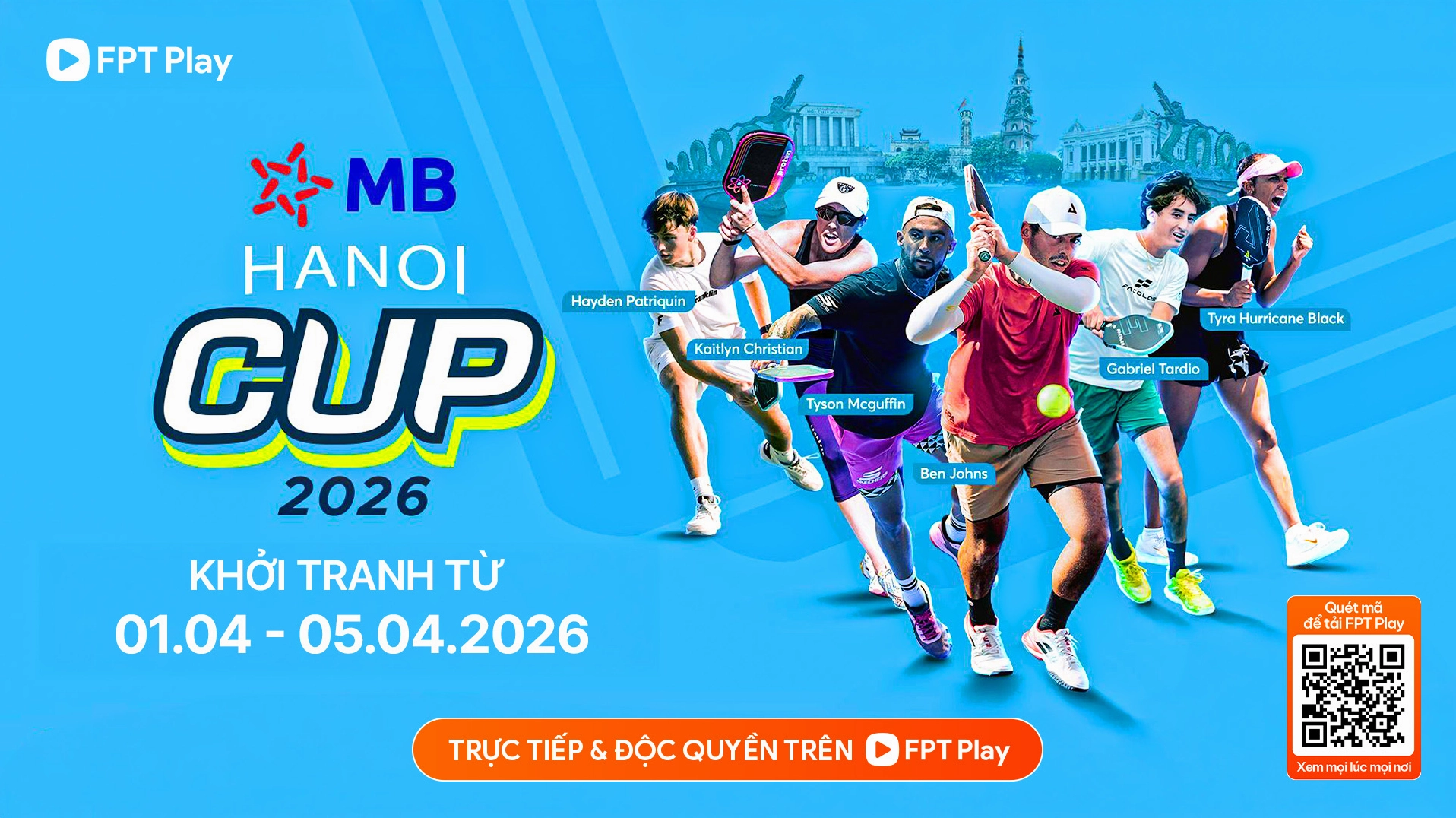 FPT Play độc quyền sản xuất và phát sóng giải PPA Asia 1000 tại Hà Nội