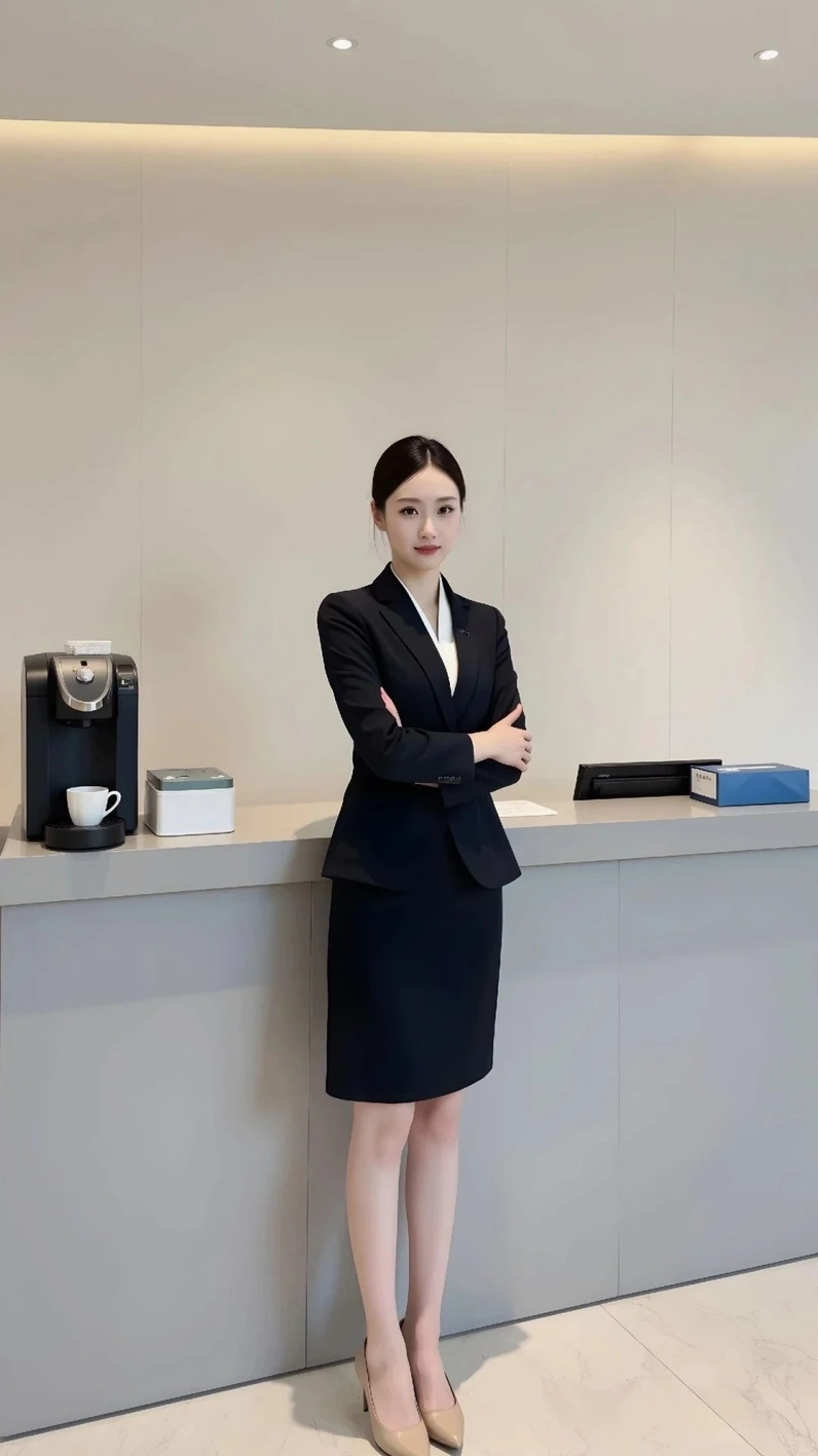 Gái xinh mặc đồ công sở đơn giản tinh tế nhưng vẫn nổi bật