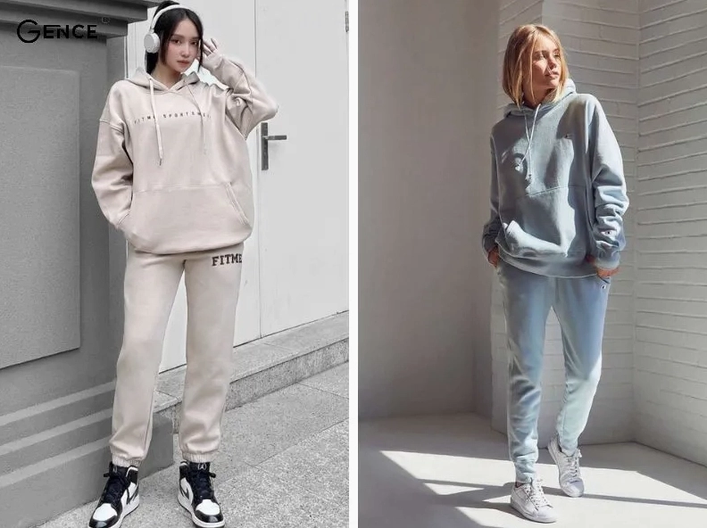 Gái xinh mặc hoodie mix quần jogger cá tính và đầy sức hút