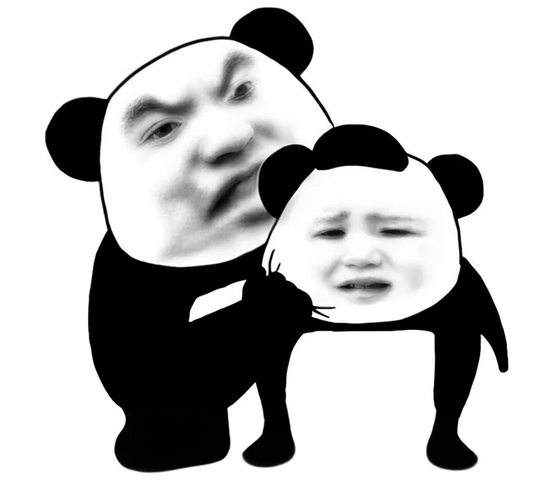 Gấu trúc bựa khoanh tay trước ngực tỏ vẻ kiêu ngạo và tự mãn