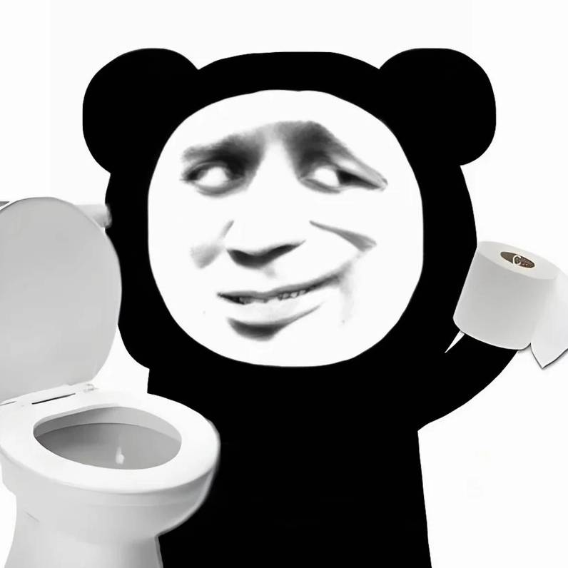 Gấu trúc bựa nháy mắt tinh nghịch thả thính đối phương