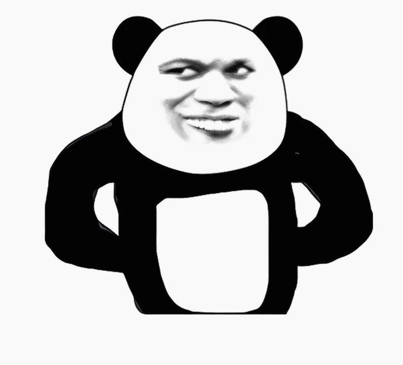 Gấu trúc bựa phùng má chu môi tỏ vẻ đáng yêu nhưng cực kỳ giả trân