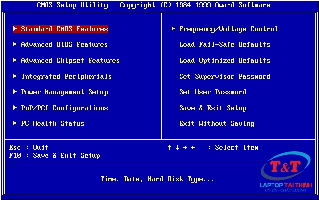 Hướng dẫn chi tiết cách boot laptop HP vào BIOS và Boot Menu nhanh chóng 2 Giao diện BIOS đặc trưng trên các dòng laptop HP