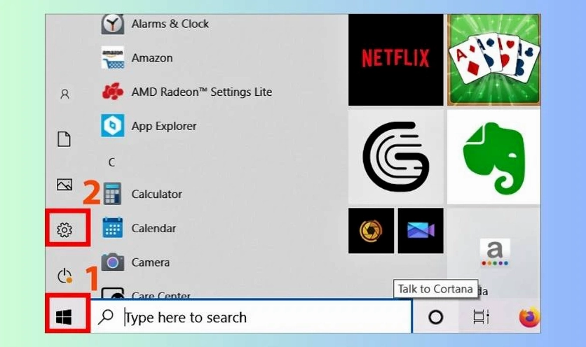 Giao diện cài đặt bàn phím ảo trong mục Settings