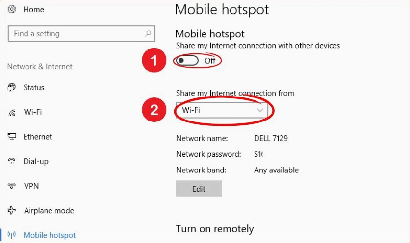 Hướng dẫn chi tiết cách phát wifi từ laptop cực kỳ đơn giản và hiệu quả nhất 7 Giao diện cài đặt Settings trên hệ điều hành Windows