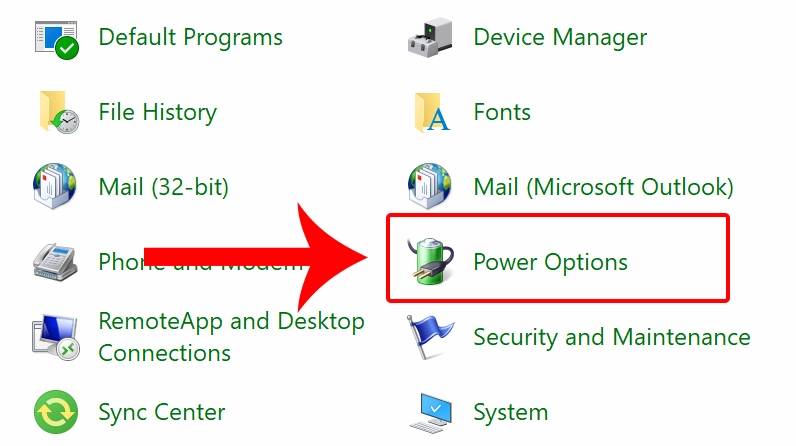 Hướng dẫn chi tiết cách cài đặt thời gian tắt màn hình laptop hiệu quả trên Windows 3 Giao diện cài đặt thời gian tắt màn hình máy tính từ Control Panel