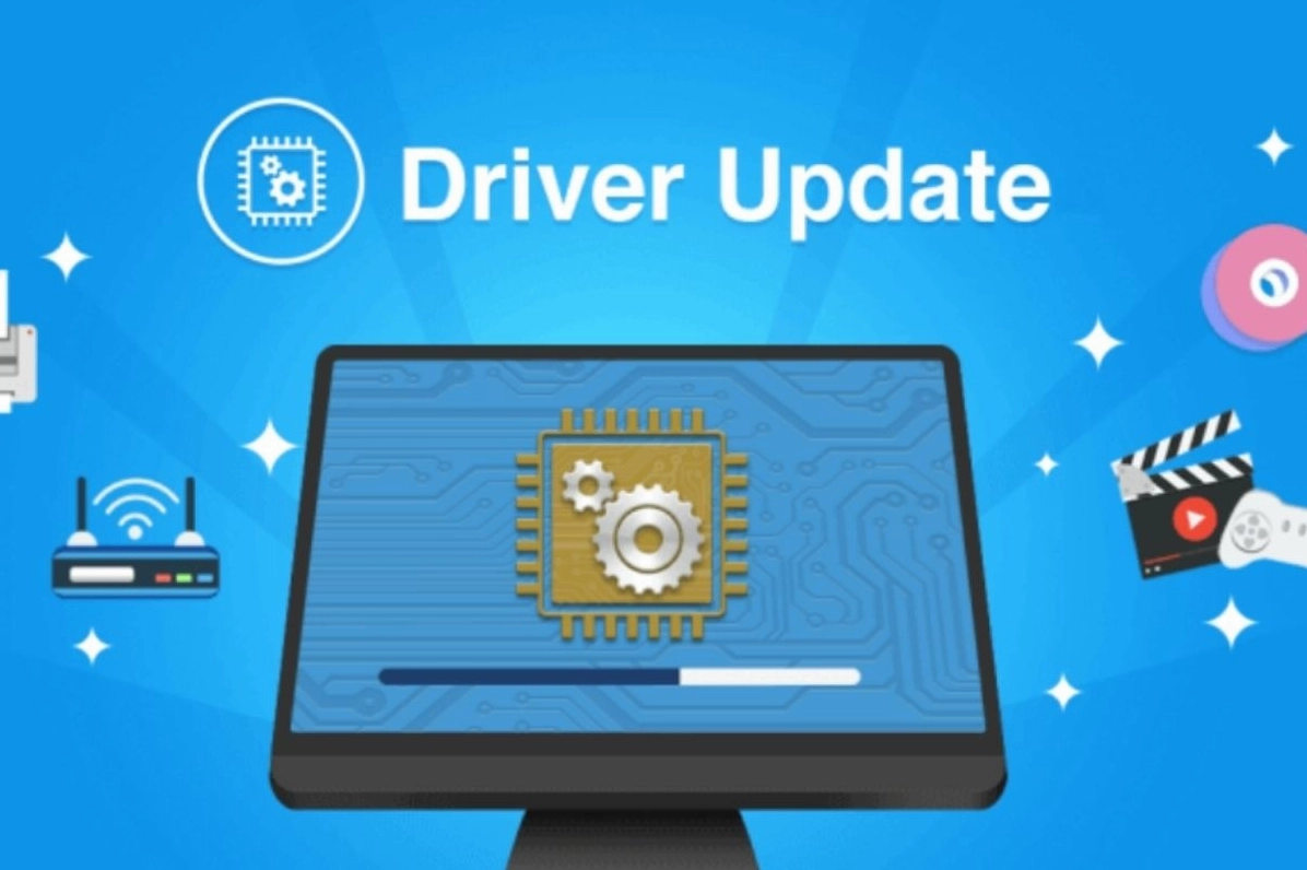 Giao diện cập nhật driver đồ họa cho máy tính