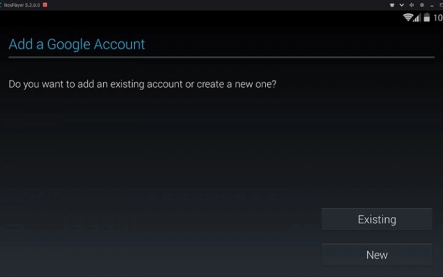 Giao diện đăng nhập tài khoản vào game Liên Quân Mobile sau khi cài đặt thành công