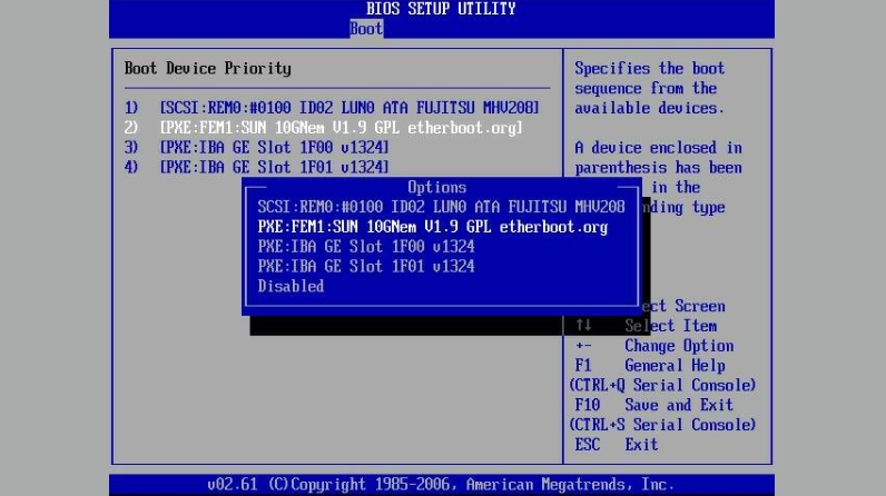 Hướng dẫn chi tiết cách boot laptop HP vào BIOS và Boot Menu nhanh chóng 9 Giao diện danh sách các thiết bị khởi động trong Menu BOOT