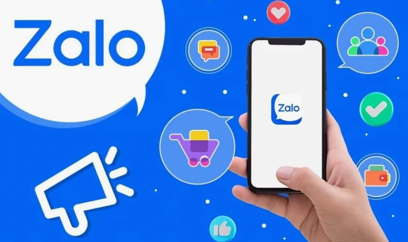 Giao diện giới thiệu những lợi ích khi đăng ký sử dụng tài khoản Zalo