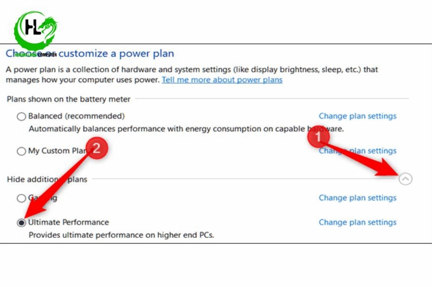 Giao diện hướng dẫn tối ưu hóa hệ thống chi tiết