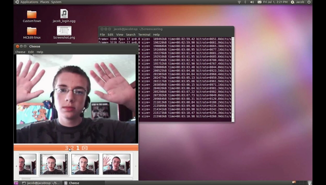 Hướng dẫn chi tiết cách cài webcam cho laptop cực đơn giản tại nhà 25 Giao diện kiểm tra hoạt động mượt mà của Webcam trên máy tính chạy hệ điều hành Linux