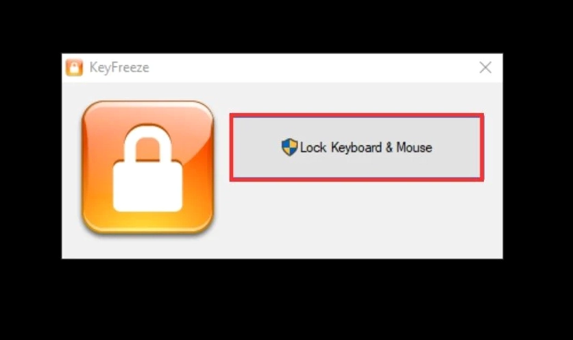 Hướng dẫn chi tiết cách khóa bàn phím laptop nhanh chóng và đơn giản 4 Giao diện phần mềm Keyfreeze hỗ trợ vô hiệu hóa bàn phím