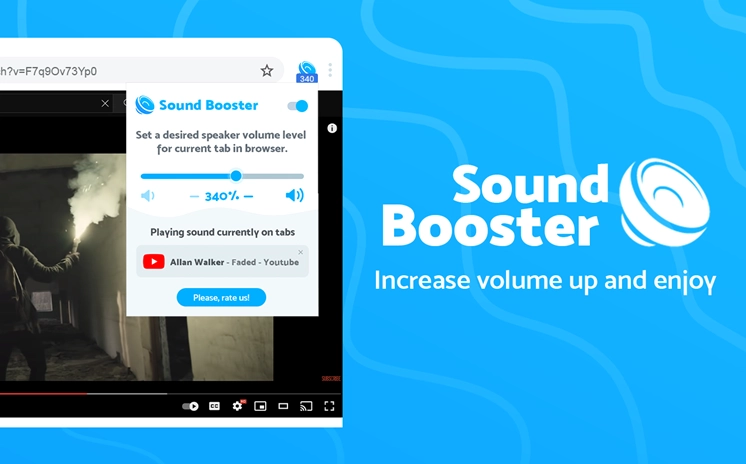 Hướng dẫn chi tiết cách chỉnh âm thanh laptop trên Windows 10 và 11 nhanh chóng 2 Giao diện phần mềm Sound Booster hỗ trợ tăng cường âm thanh trên laptop