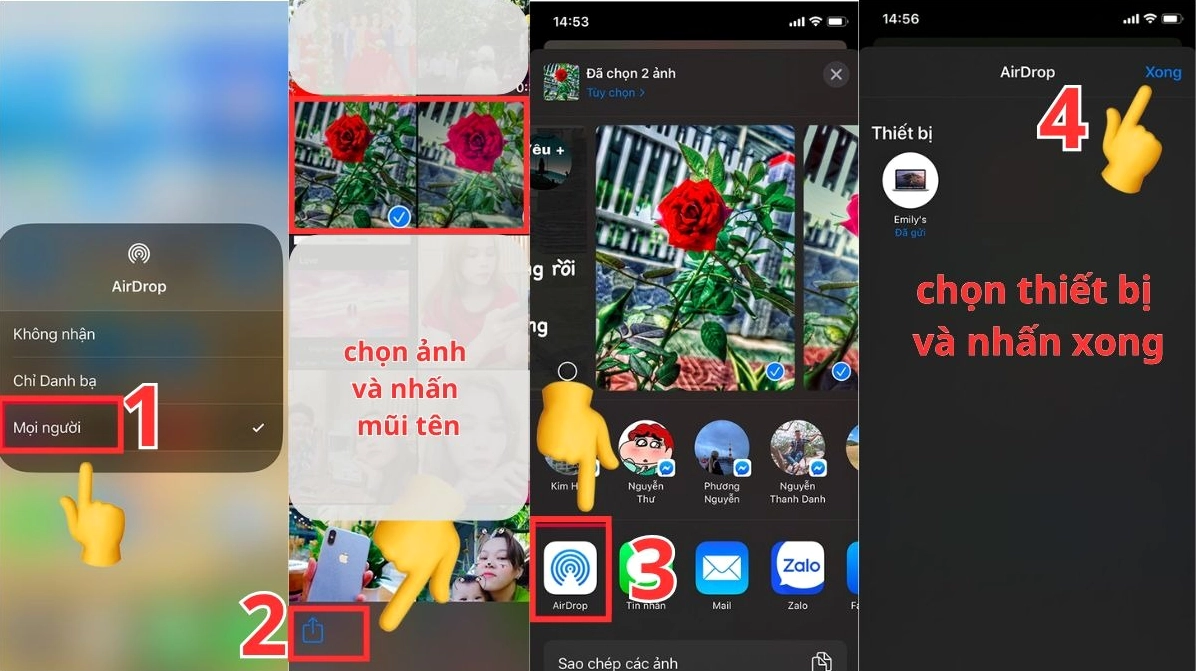 Hướng dẫn chi tiết cách bắn bluetooth từ điện thoại vào laptop nhanh chóng và hiệu quả nhất 2026 23 Giao diện tính năng chia sẻ siêu tốc độc quyền trên hệ sinh thái của Apple