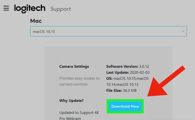 Hướng dẫn chi tiết cách cài webcam cho laptop cực đơn giản tại nhà 12 Giao diện trang web tải driver chính thức dành cho các dòng webcam