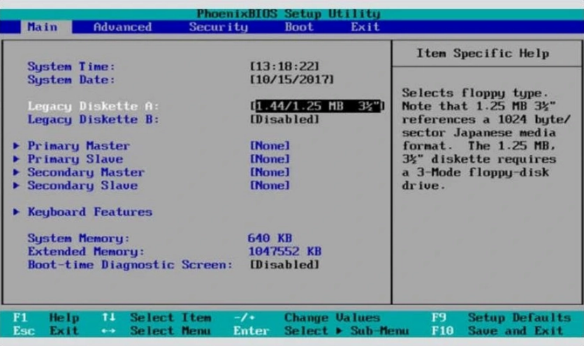 Hướng dẫn chi tiết cách boot laptop HP vào BIOS và Boot Menu nhanh chóng 34 Giao diện tùy chỉnh chi tiết bên trong cách sử dụng BIOS