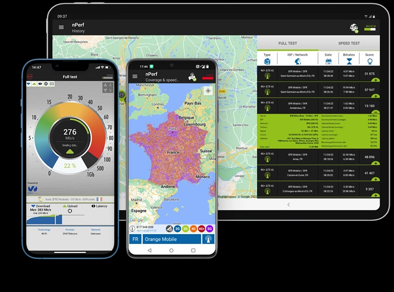 Hướng dẫn chi tiết cách kiểm tra tốc độ mạng trên laptop chuẩn xác nhất 2026 16 Giao diện website nPerf Speed Test