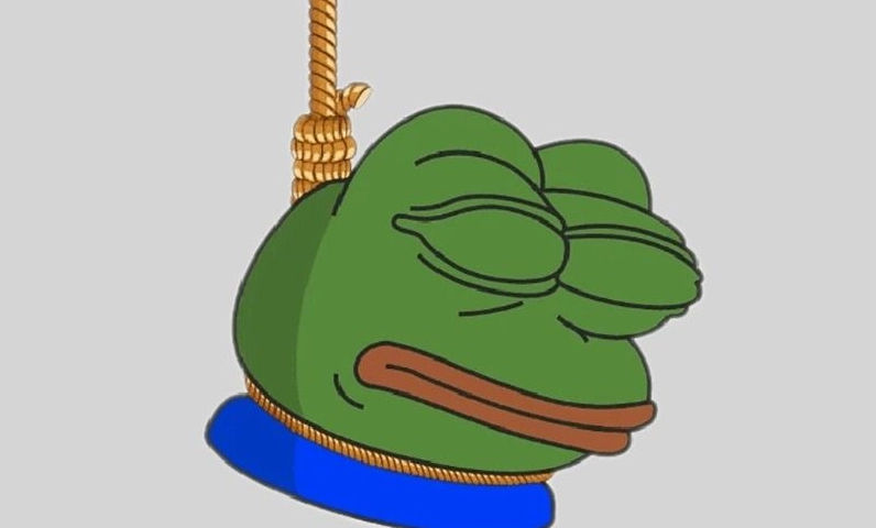 Giới thiệu hình ảnh meme ếch xanh cơ bản với biểu cảm thư giãn