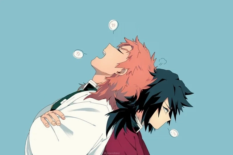 Giyuu x Sabito khắc họa tình bạn sâu sắc không thể chia lìa