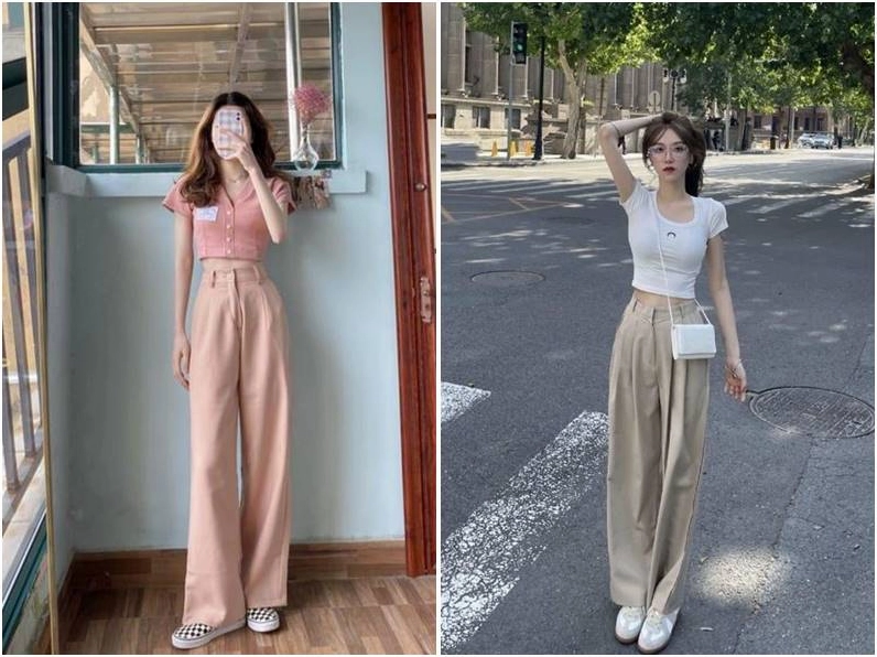 Bộ sưu tập hình ảnh gái xinh mặc áo croptop ngắn siêu quyến rũ 8 Góc nghiêng thần thánh khoe trọn vòng eo con kiến khi mặc áo croptop ngắn