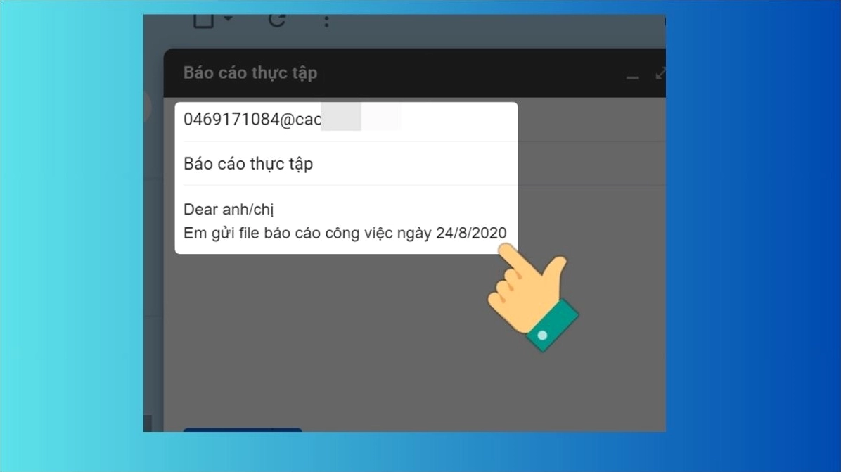 Hãy nhập email của người nhận
