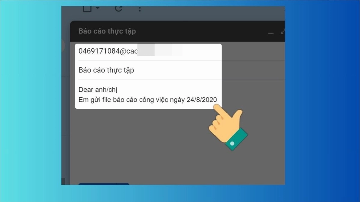 Hãy nhập email của người nhận