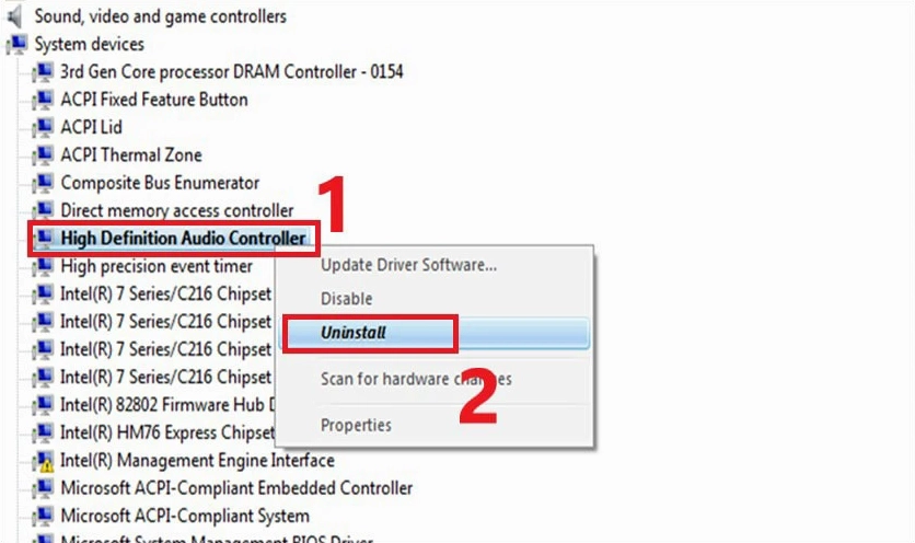 High Definition Audio Controller