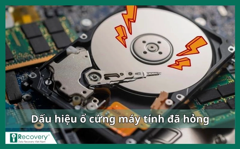 Hình ảnh bảng mạch điều khiển ổ cứng bị cháy nổ linh kiện