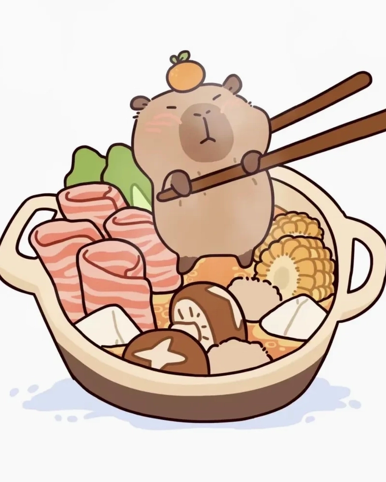 Hình ảnh capybara meme hài hước phù hợp mọi tình huống
