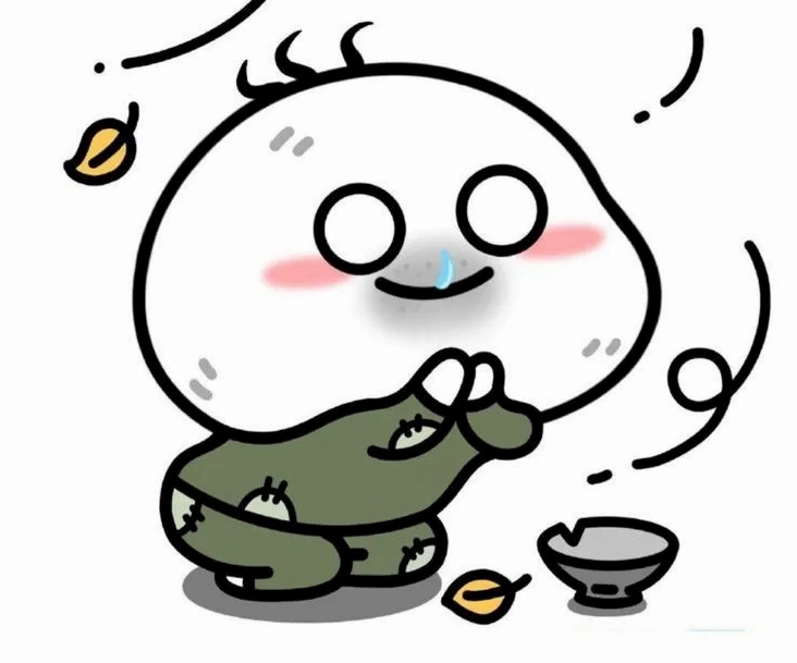 Hình ảnh chế cầm bát đi ăn xin vô cùng đáng thương nhưng cũng rất buồn cười