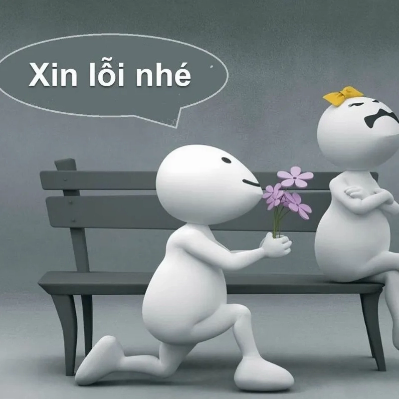Hình ảnh gửi cả vũ trụ vào một meme xin lỗi siêu chân thành