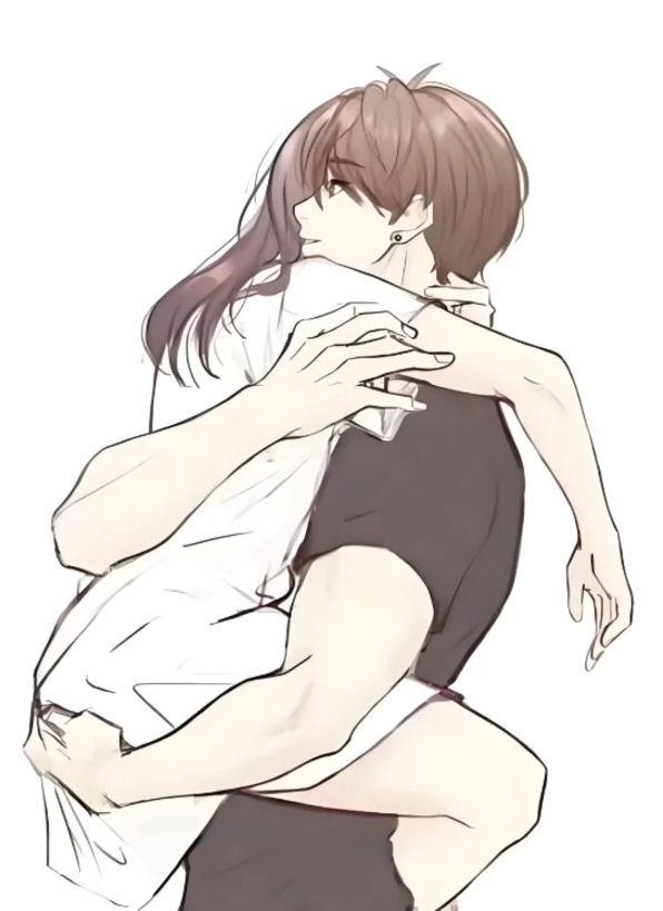 Hình ảnh meme ôm phong cách anime đượm buồn nhưng đẹp