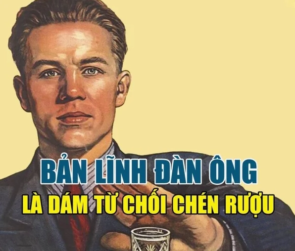 Hình ảnh meme từ chối rượu bia dứt khoát