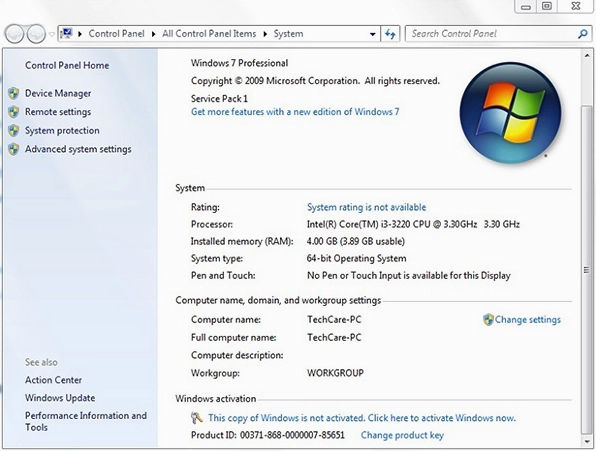 Hình ảnh minh họa các cách kiểm tra màn hình máy tính bao nhiêu inch