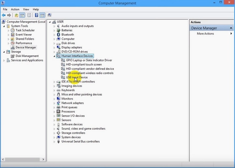 Hình ảnh minh họa thao tác chạm trên màn hình cảm ứng laptop
