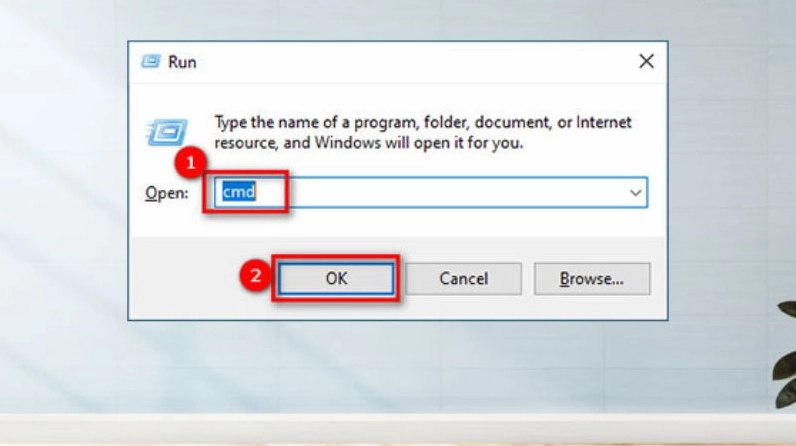 Hướng dẫn chi tiết cách kiểm tra model laptop nhanh chóng và chuẩn xác nhất 16 Hình ảnh minh họa việc kiểm tra model laptop bằng cửa sổ Cmd theo hướng dẫn chi tiết