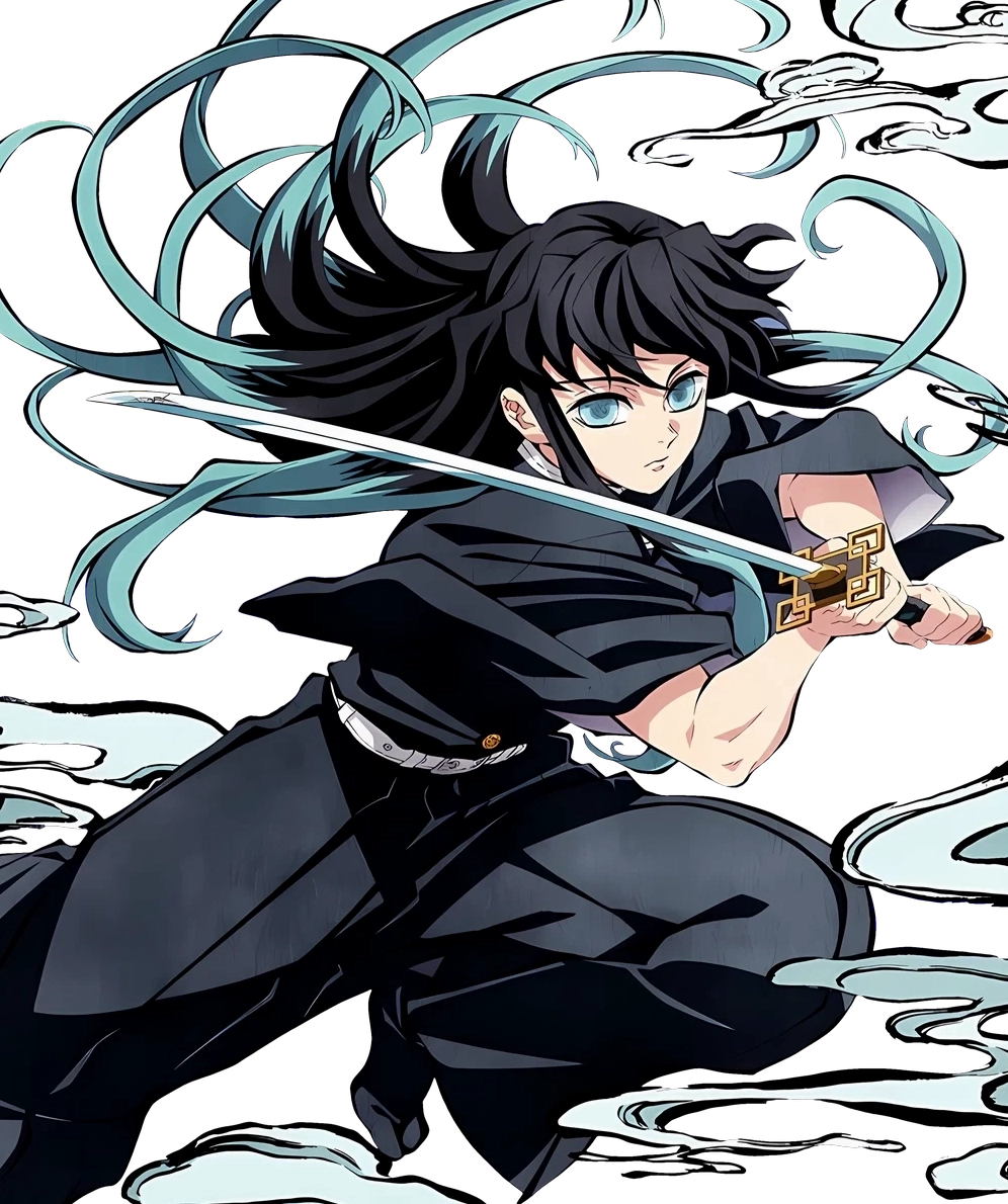 Hình ảnh muichiro anime khắc họa hình tượng trụ cột