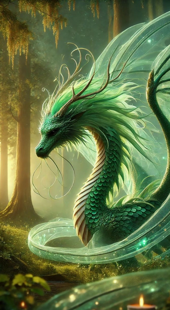 Hình ảnh rồng xanh vẫy vùng giữa biển khơi sâu thẳm đầy bí ẩn