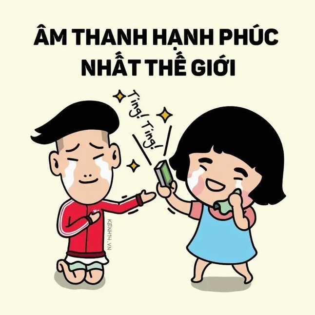 Hình ảnh thể hiện niềm hạnh phúc nhỏ nhoi trong sự nghèo khó