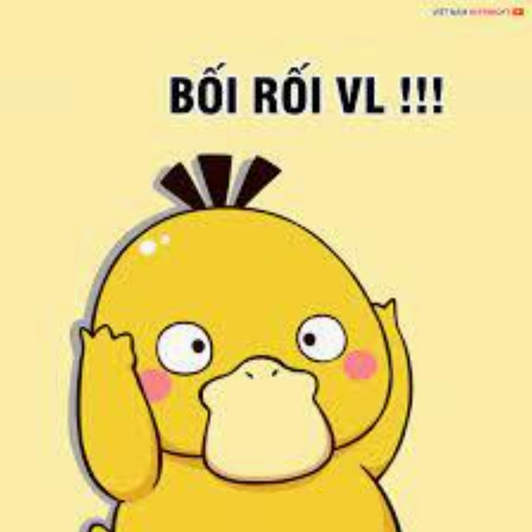 Hình ảnh vịt bựa meme đang bối rối không hiểu chuyện gì xảy ra