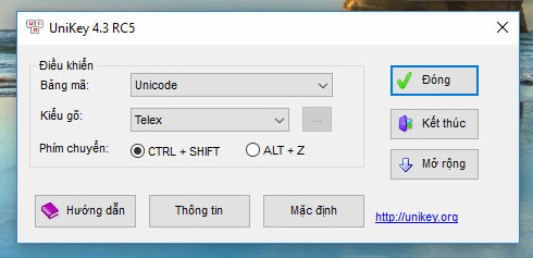 huong dan cach chinh go tieng viet tren laptop chuan xac va 612