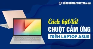 huong dan chi tiet cach mo chuot cam ung tren laptop asus nh 355