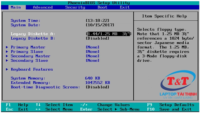 Hướng dẫn chi tiết cách boot laptop HP vào BIOS và Boot Menu nhanh chóng 16 Hướng dẫn chi tiết cách sử dụng các tính năng trong BIOS laptop HP