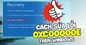 huong dan chi tiet cach sua loi 0xc00000e tren windows hieu 244